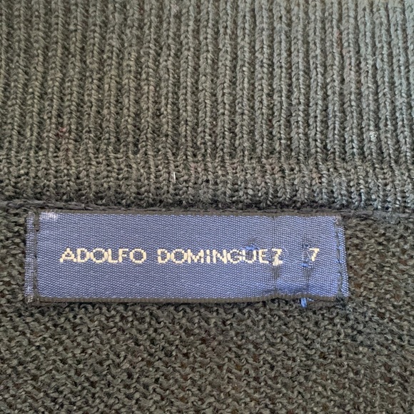 Adolfo Dominguez Long Gray Cardigan. Made in Spain. Size 7 - Picture 5 of 7
